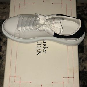 Alexander McQueen White and black Sneakers Slightly worn